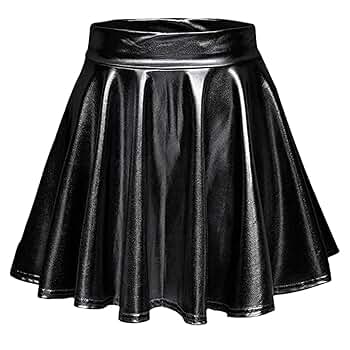 Amazon.com: Womens Sexy High Waist Mini PU Leather Skirts